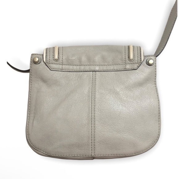 Kate Spade Rianne Pratt Street leather crossbody bag in gray leather - Picture 2 of 12